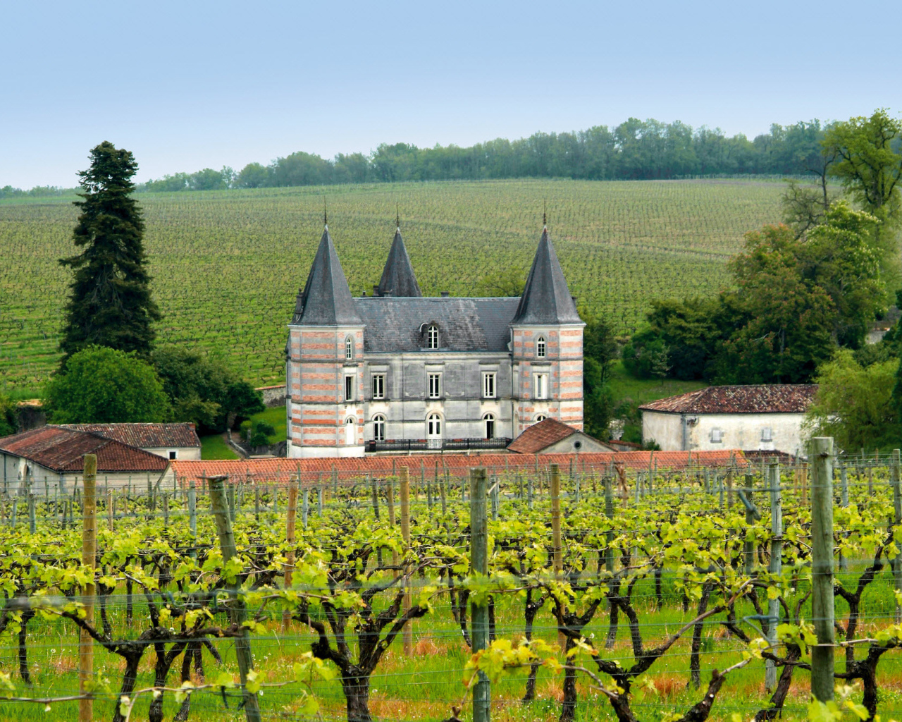 Замок в провинции Шампань, Франция