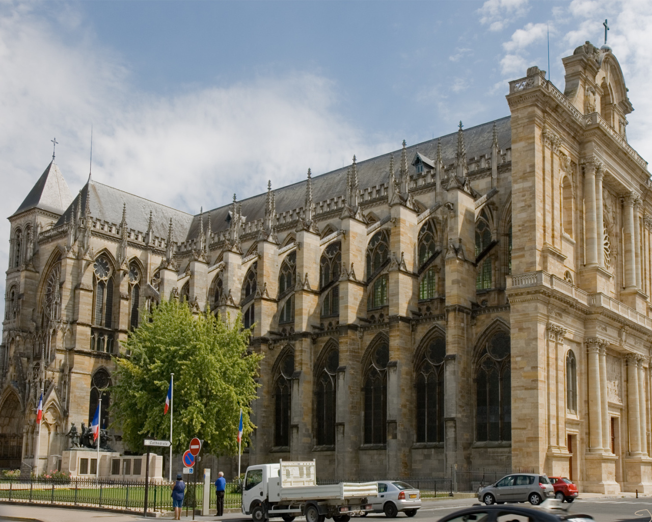 Собор в провинции Шампань, Франция