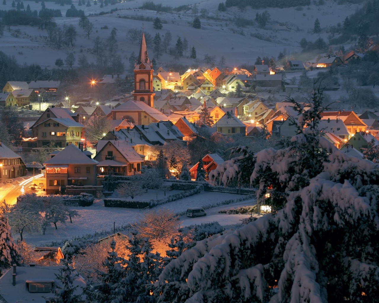 Рождество в Эльзасе, Франция