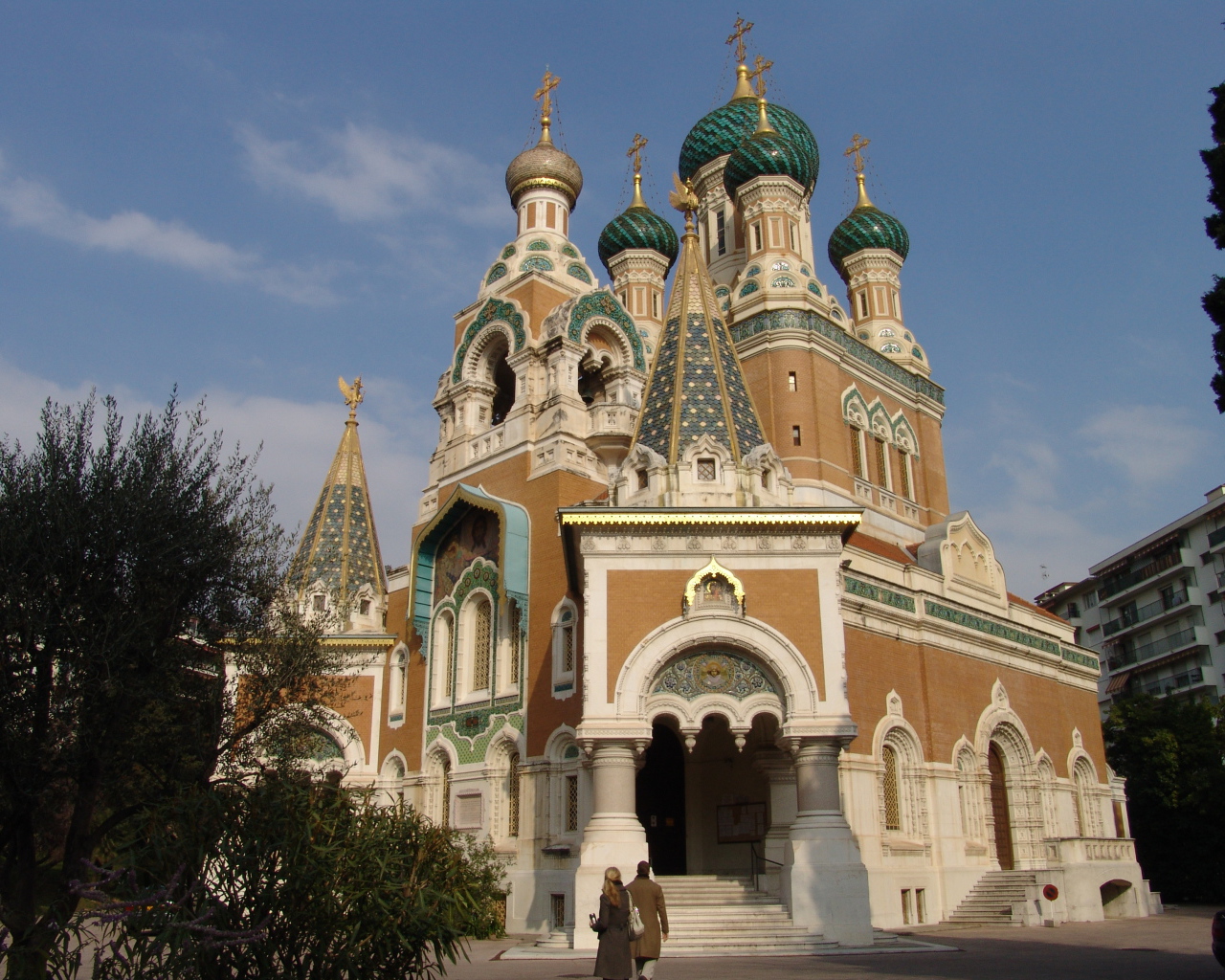 Церковь в городе Ницца, Франция