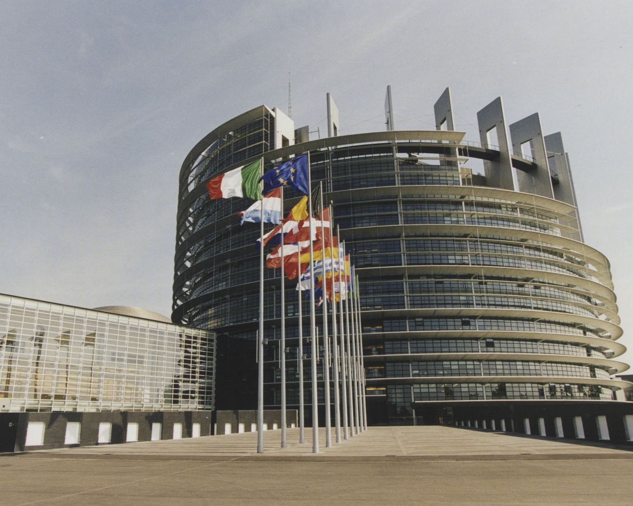 Правительственное здание в городе Страсбург, Франция