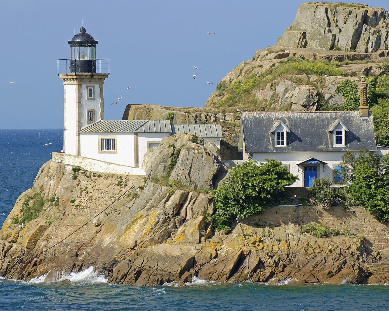 Маяк в Бретань, Франция