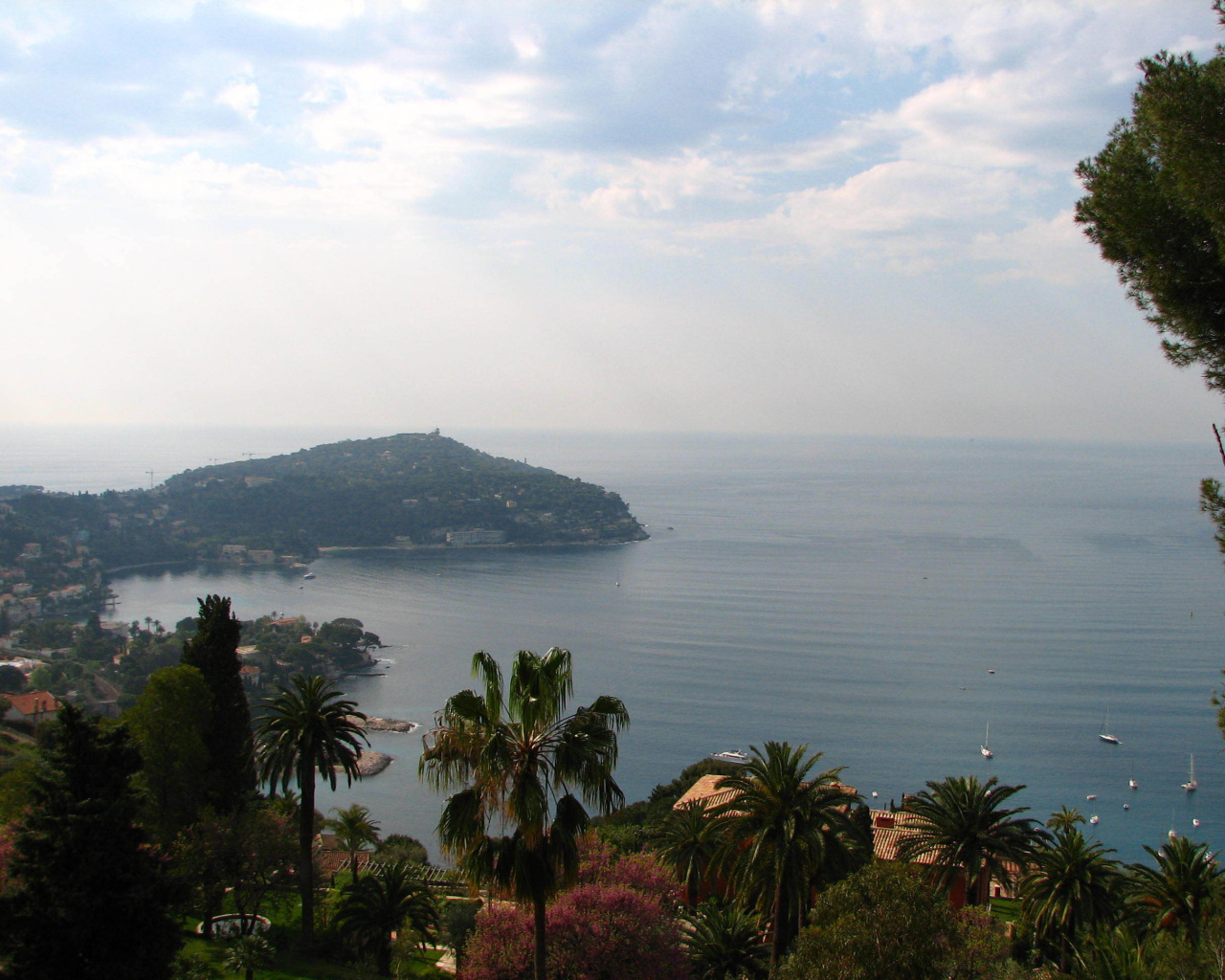 Полуостров на курорте Сен-Жан-Кап-Ферра, Франция