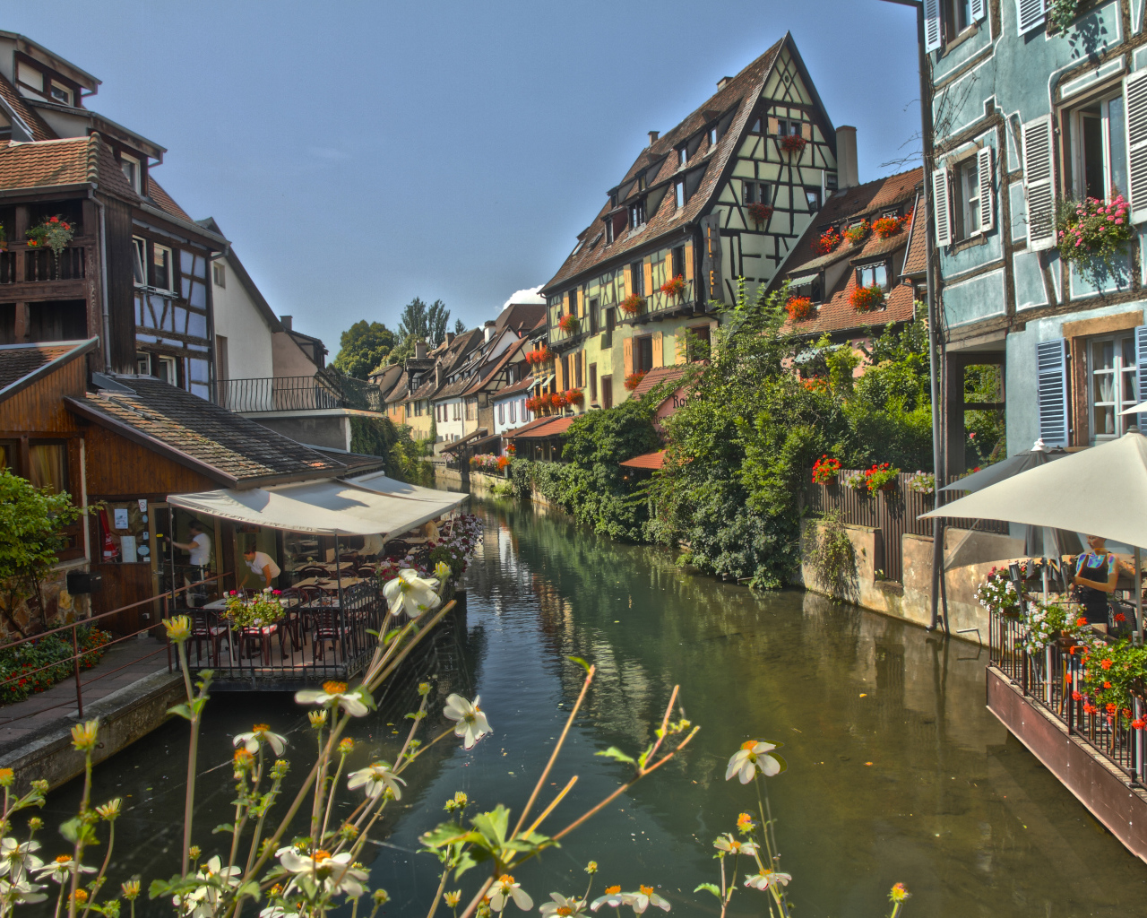 Река в Эльзасе, Франция