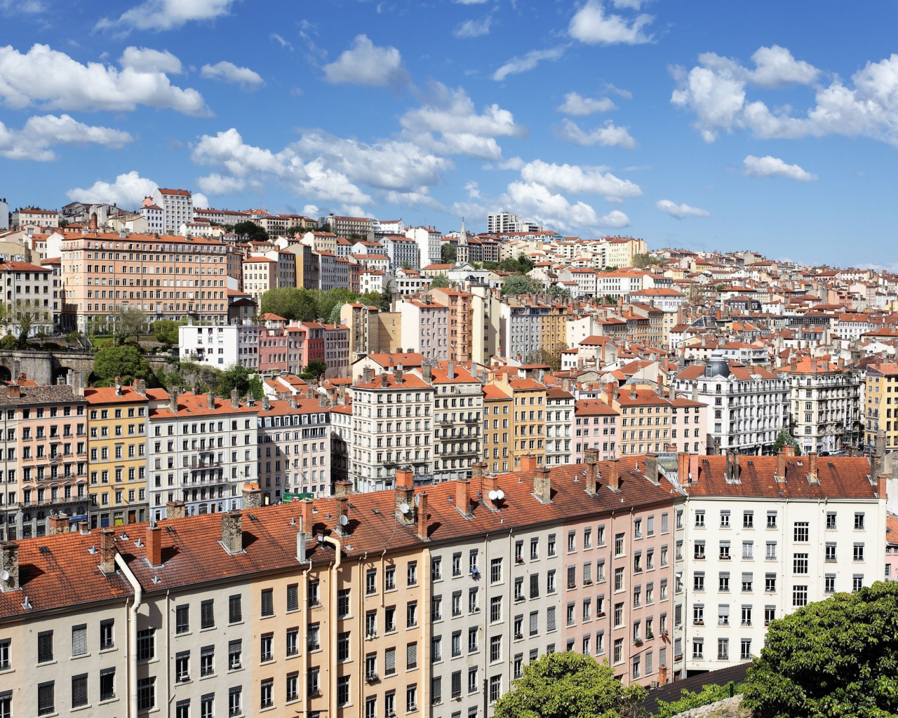 Город Лион, Франция