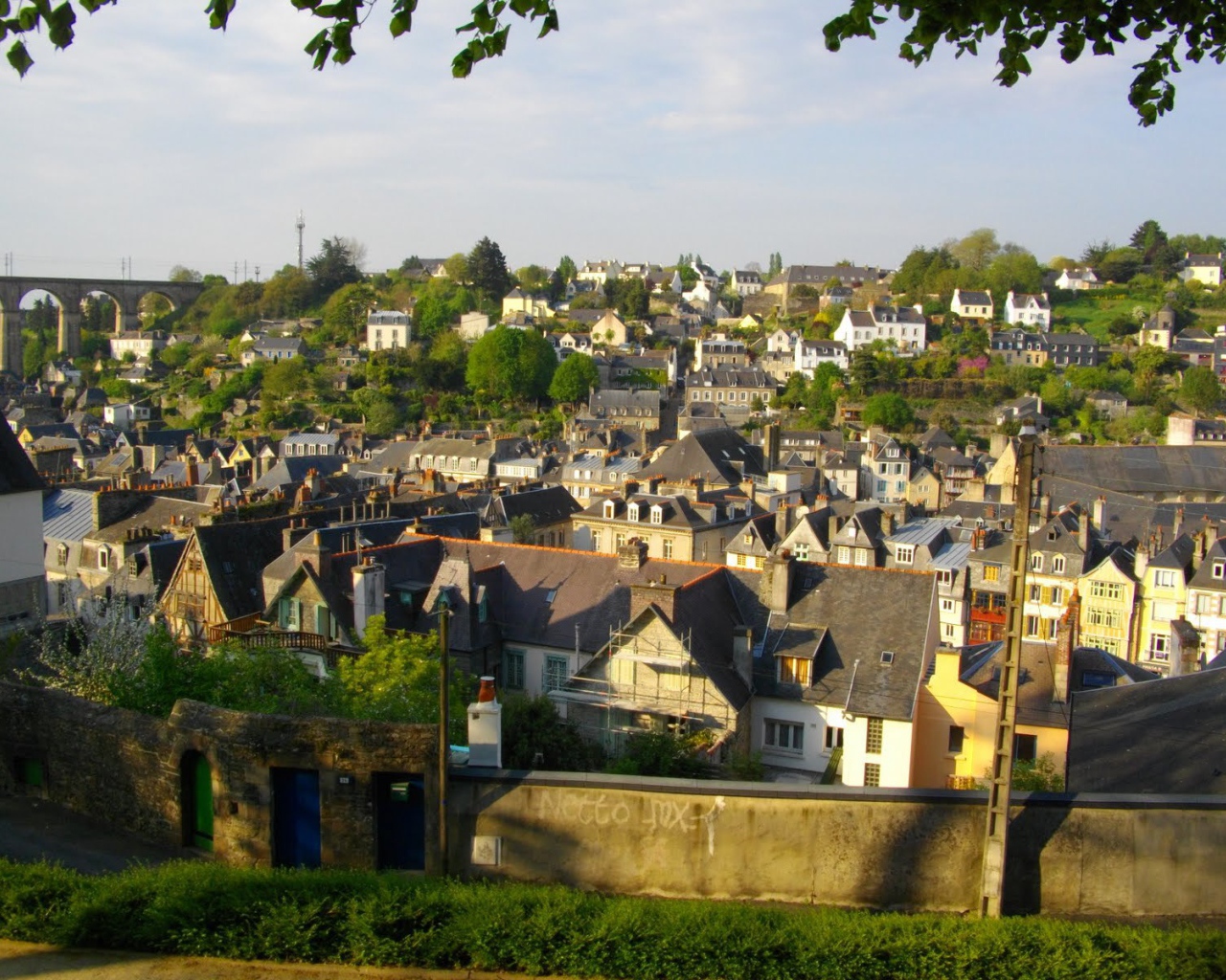 Город в Бретань, Франция