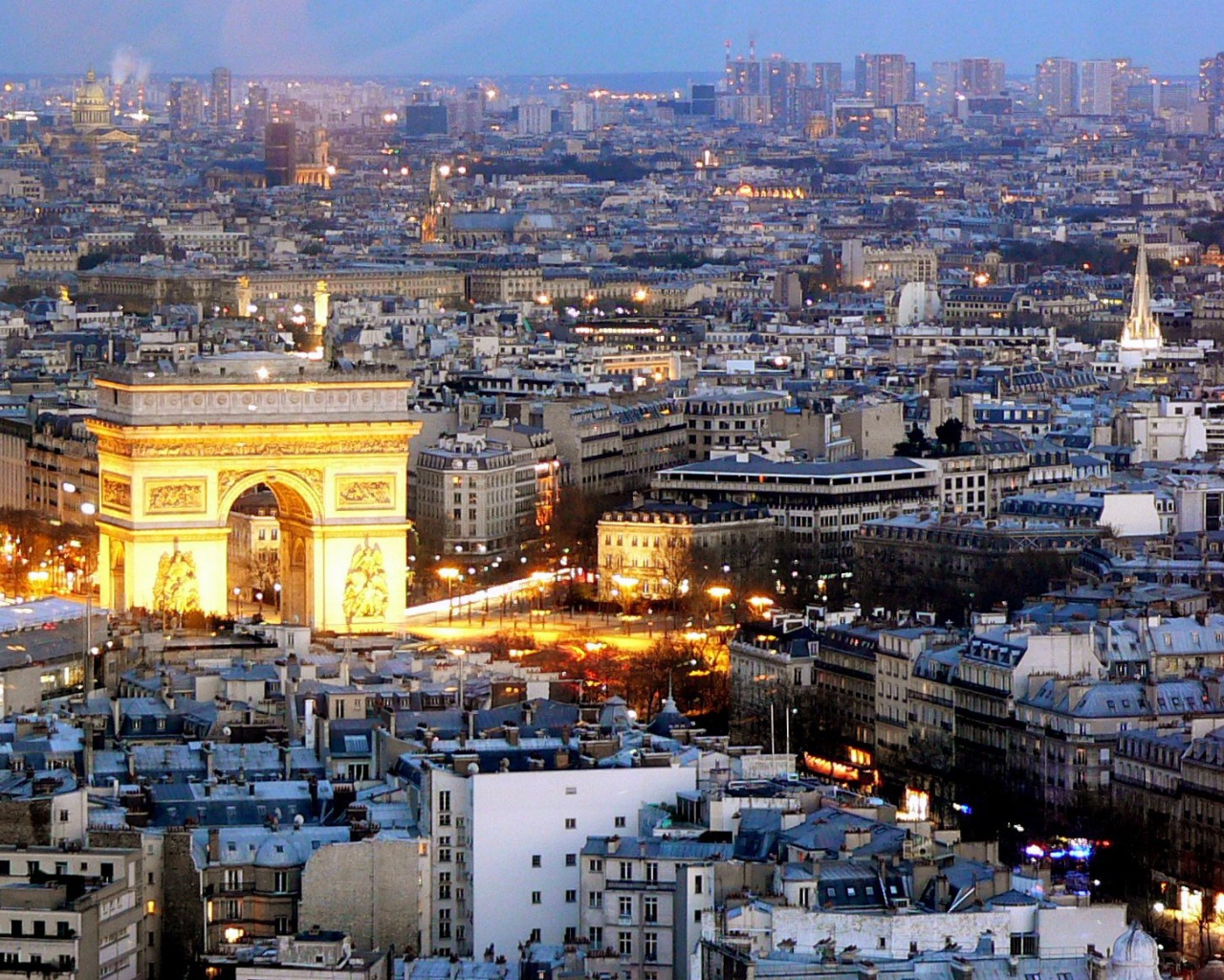 Арка в Париже, Франция