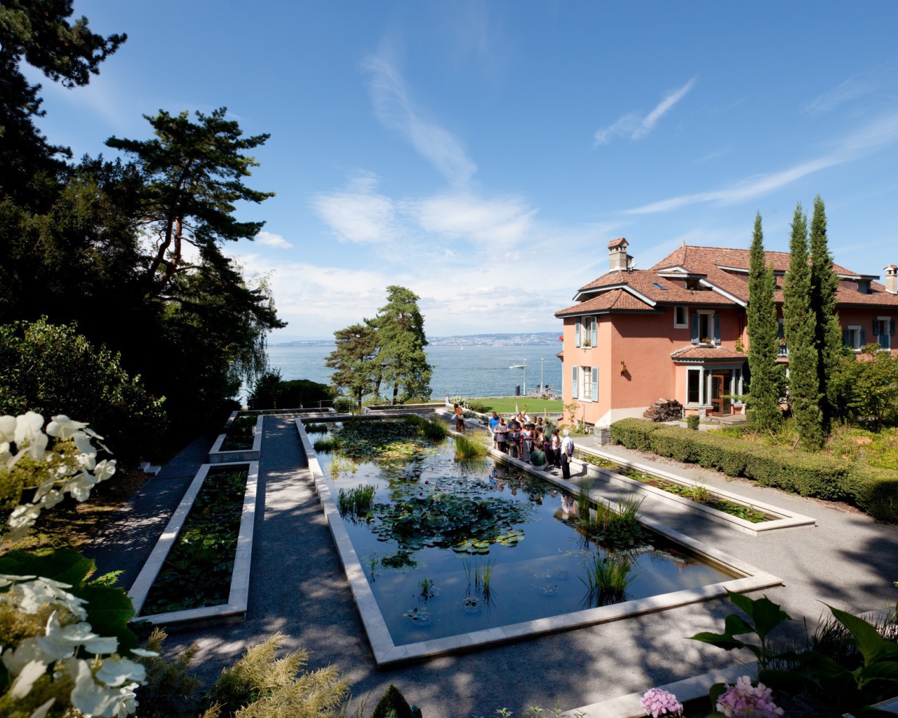 Вилла на курорте Эвиан, Франция