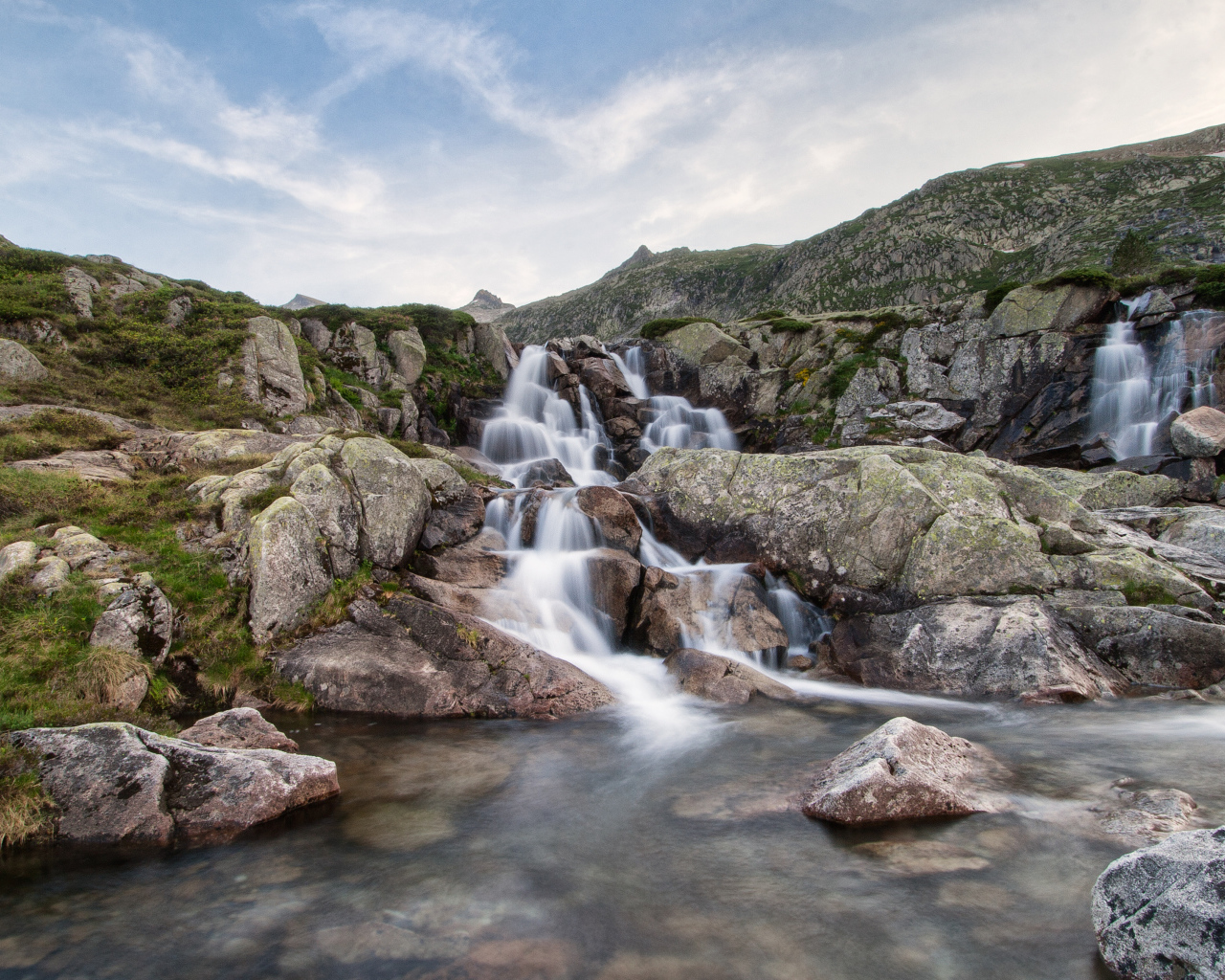 Водопад во Франции