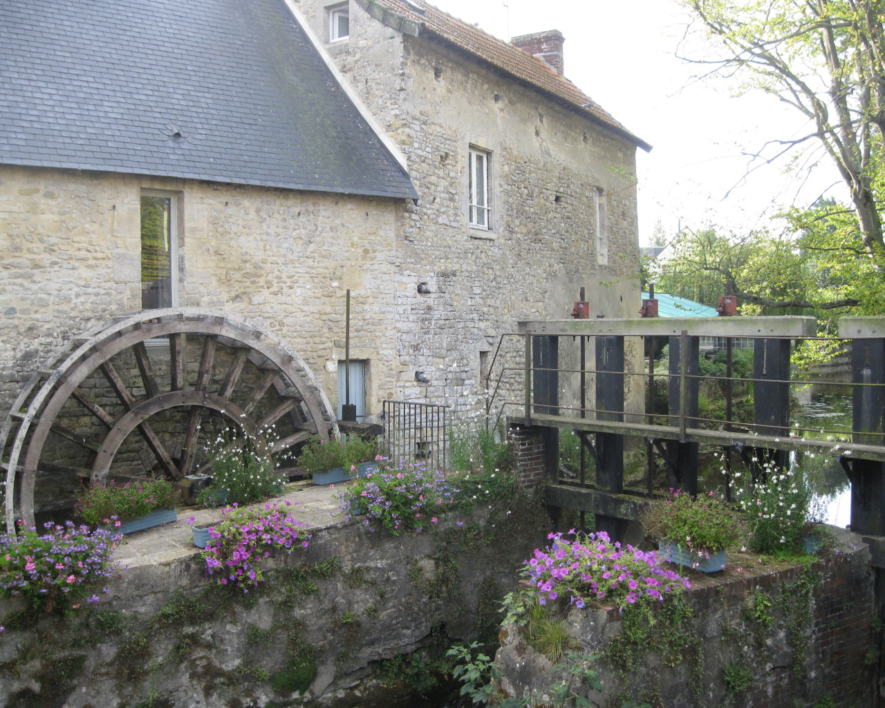 Мельница в Нормандии, Франция