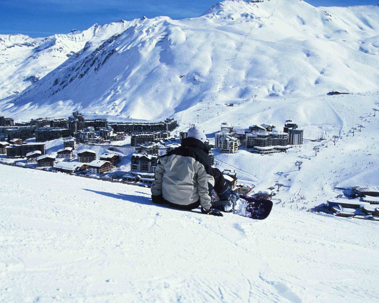 Зимний отдых  на горнолыжном курорте Тинь, Франция