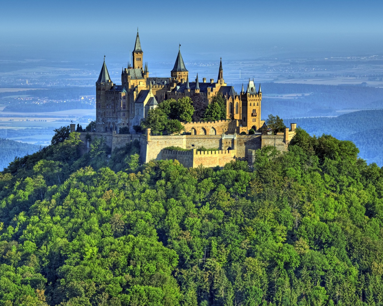 Старинная крепость в Германии