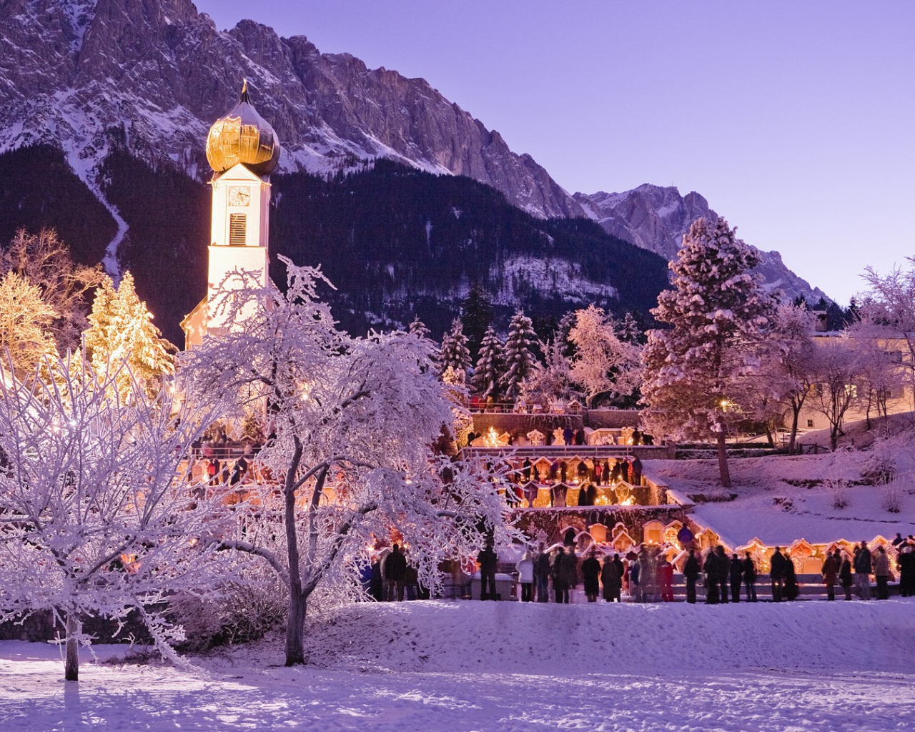 Религиозный храм в Баварии