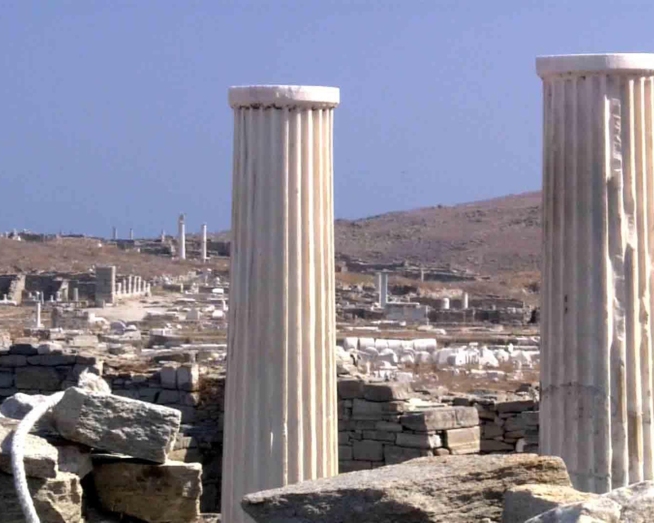 Колонны в Афинах