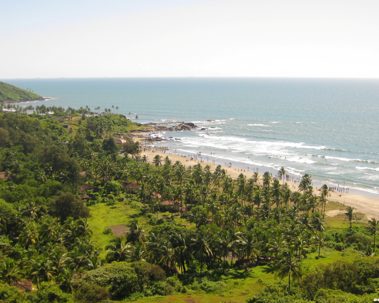 Пляжи в Вагаторе