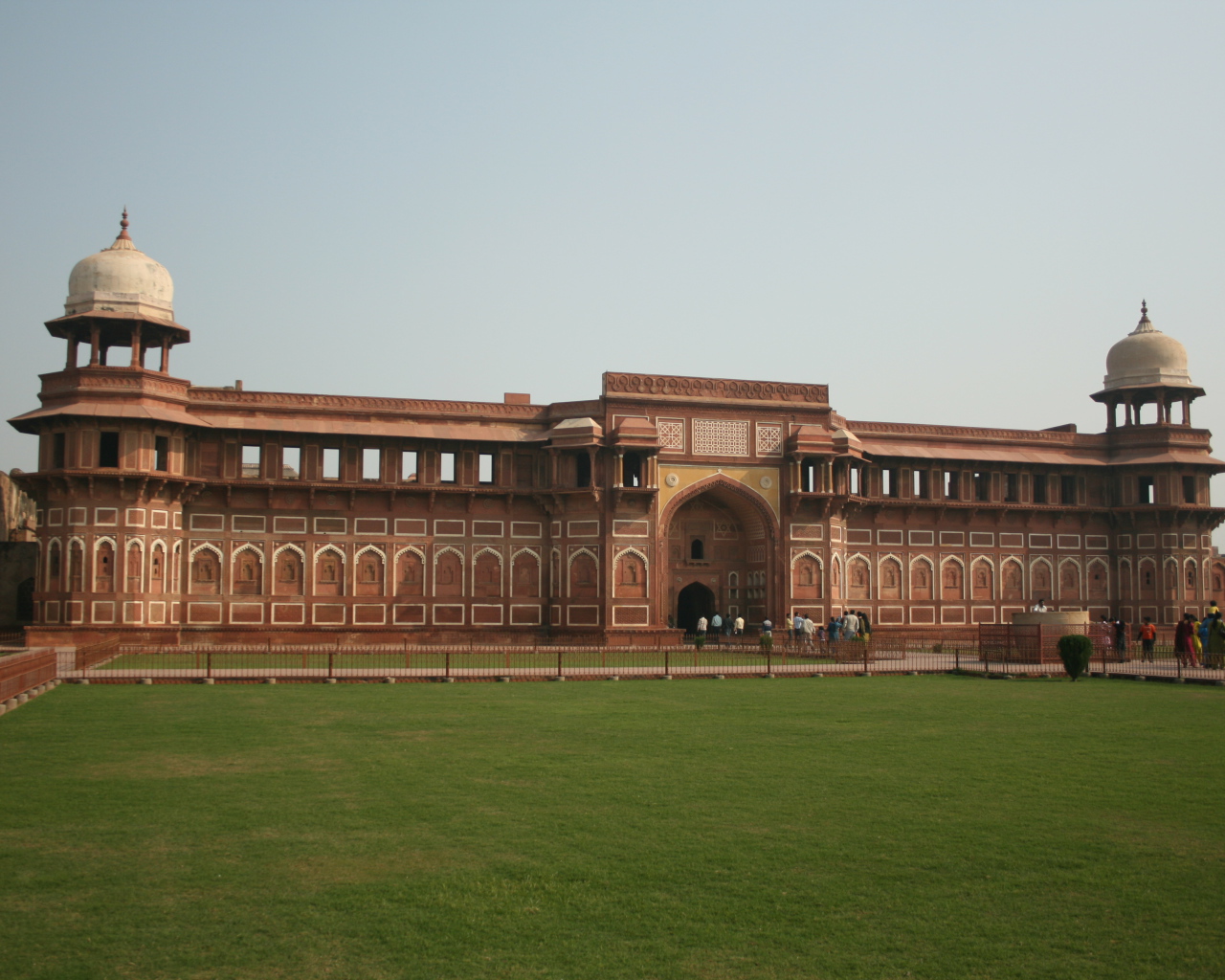 Красивый Красный Форт в Агре