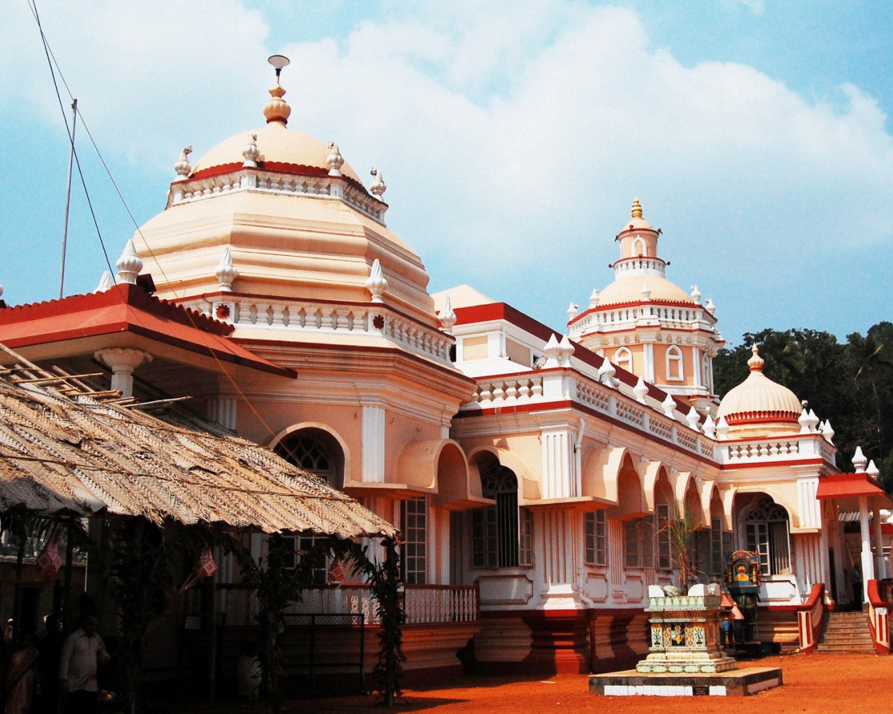 Красивая архитектура в Гоа