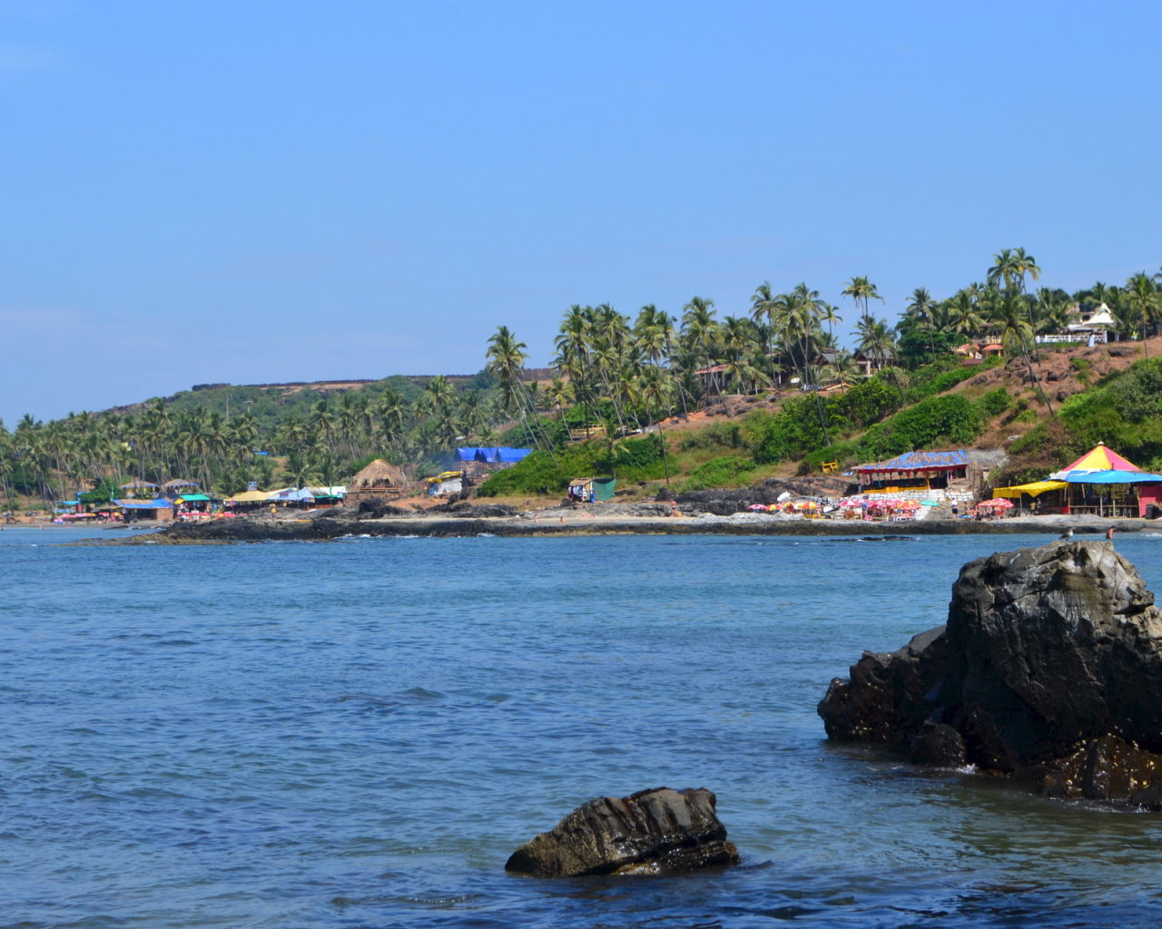 Красивый берег в Ашвеме