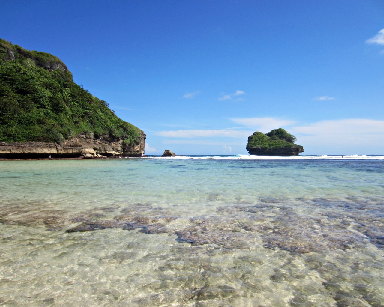 Голубая вода в Гоа