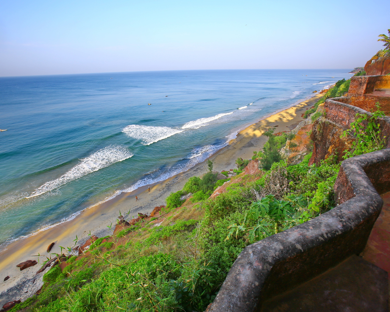 Прибрежная зона в Варкале