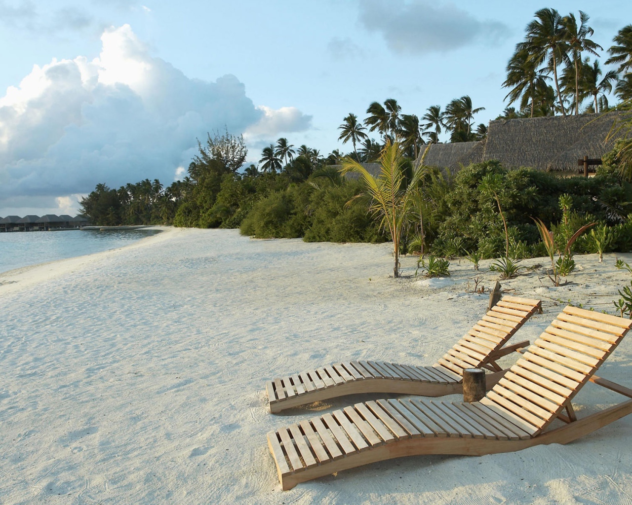 Шезлонги на Андаманских островах