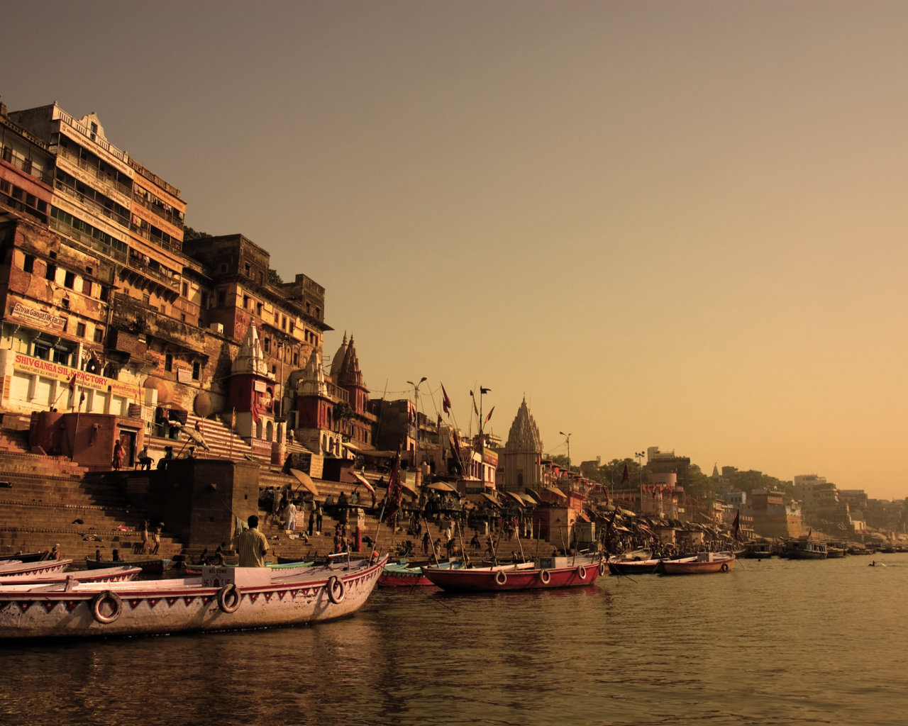 Вечер в Варанаси