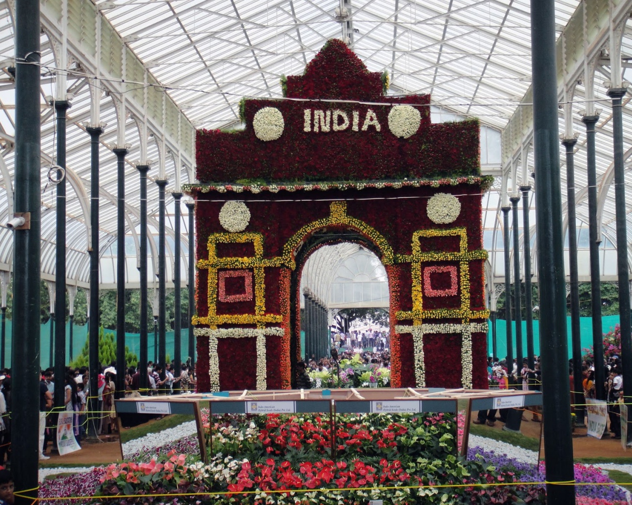 Шоу цветов в Бангалоре