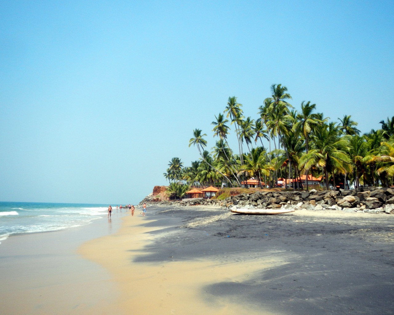 Отпуск на пляжах в Варкале