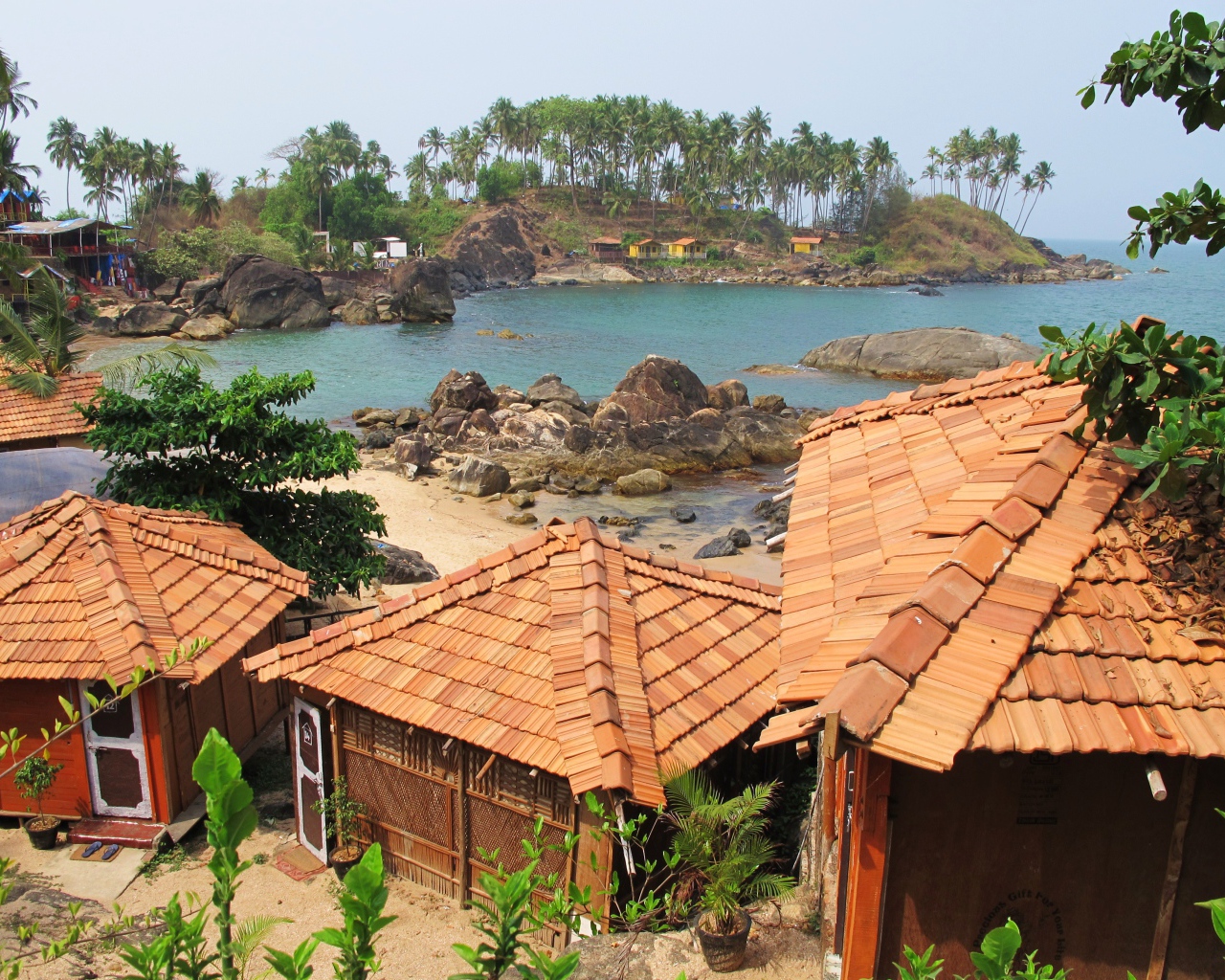 Маленькие дома в Гоа