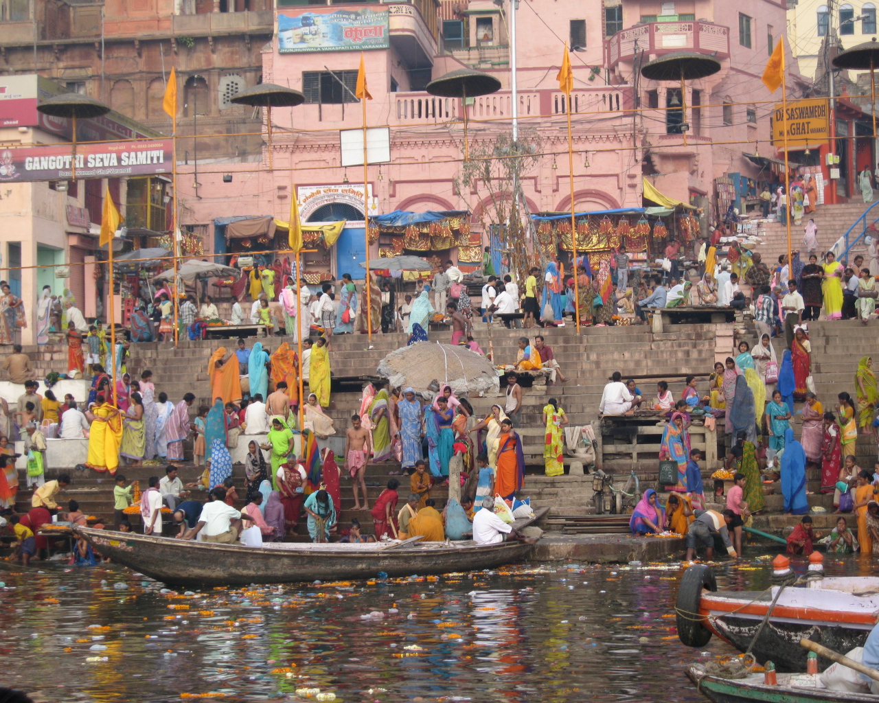 Столпотворение в городе Варанаси