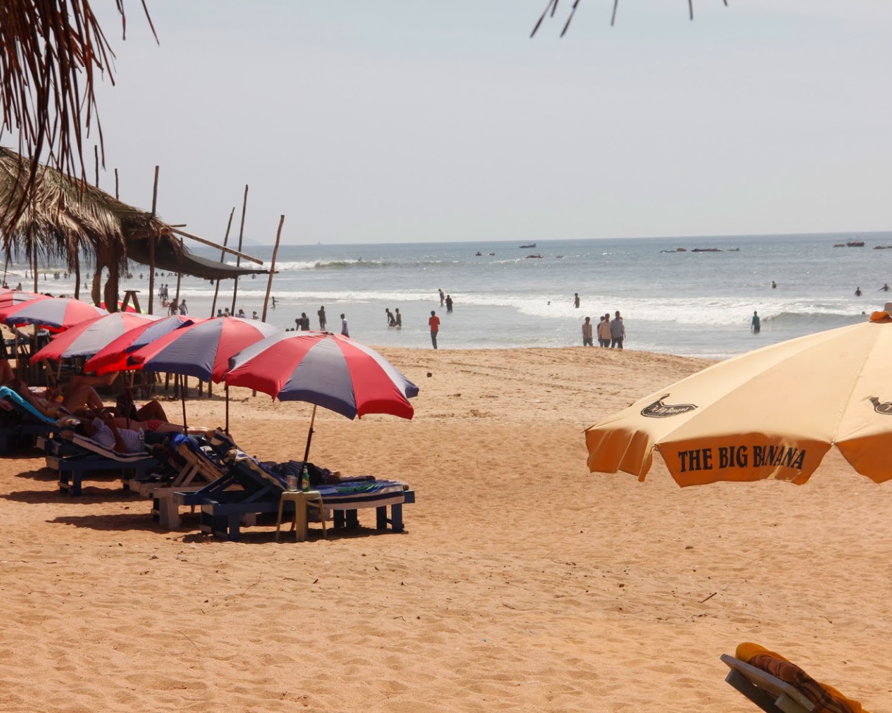 Отдых на пляже в Баге