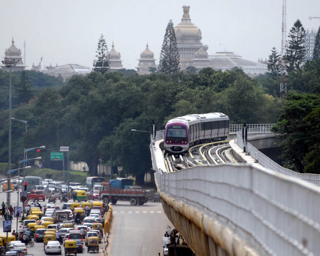 Пробки в Бангалоре
