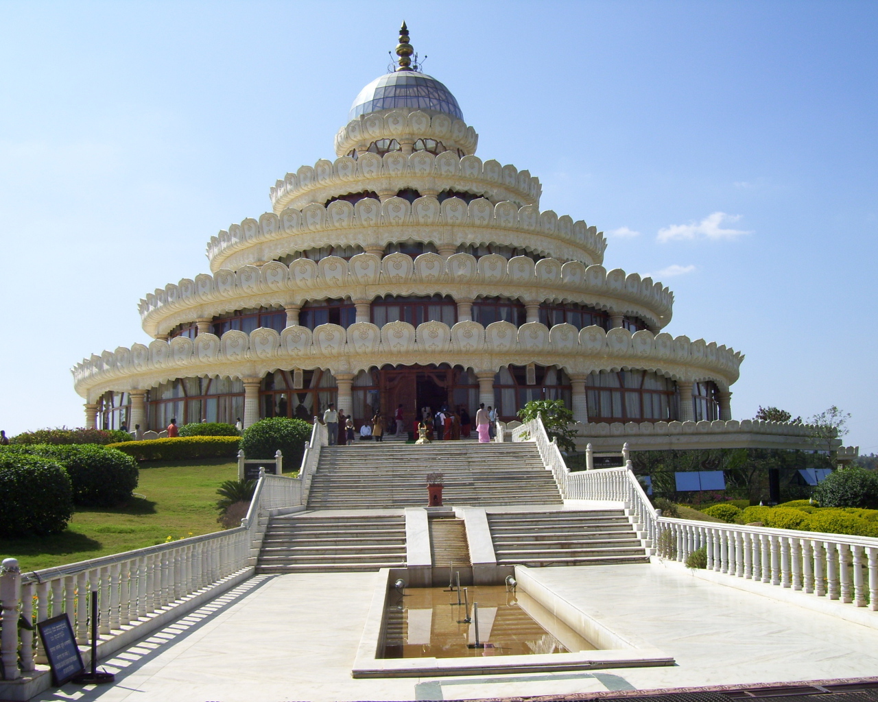 Необычная архитектура в Бангалоре