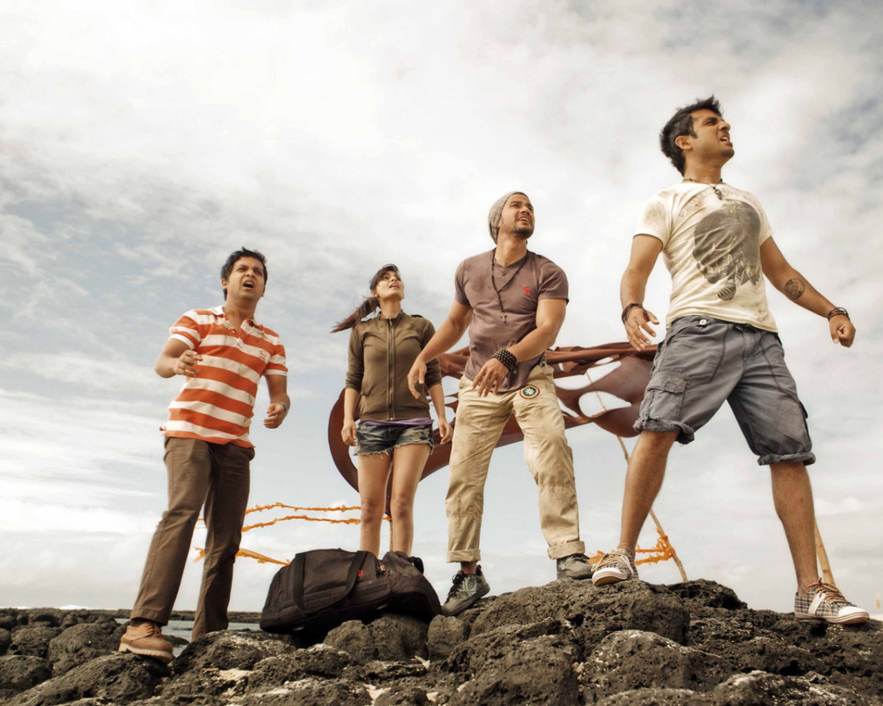 Молодёжь отдыхает в Гоа