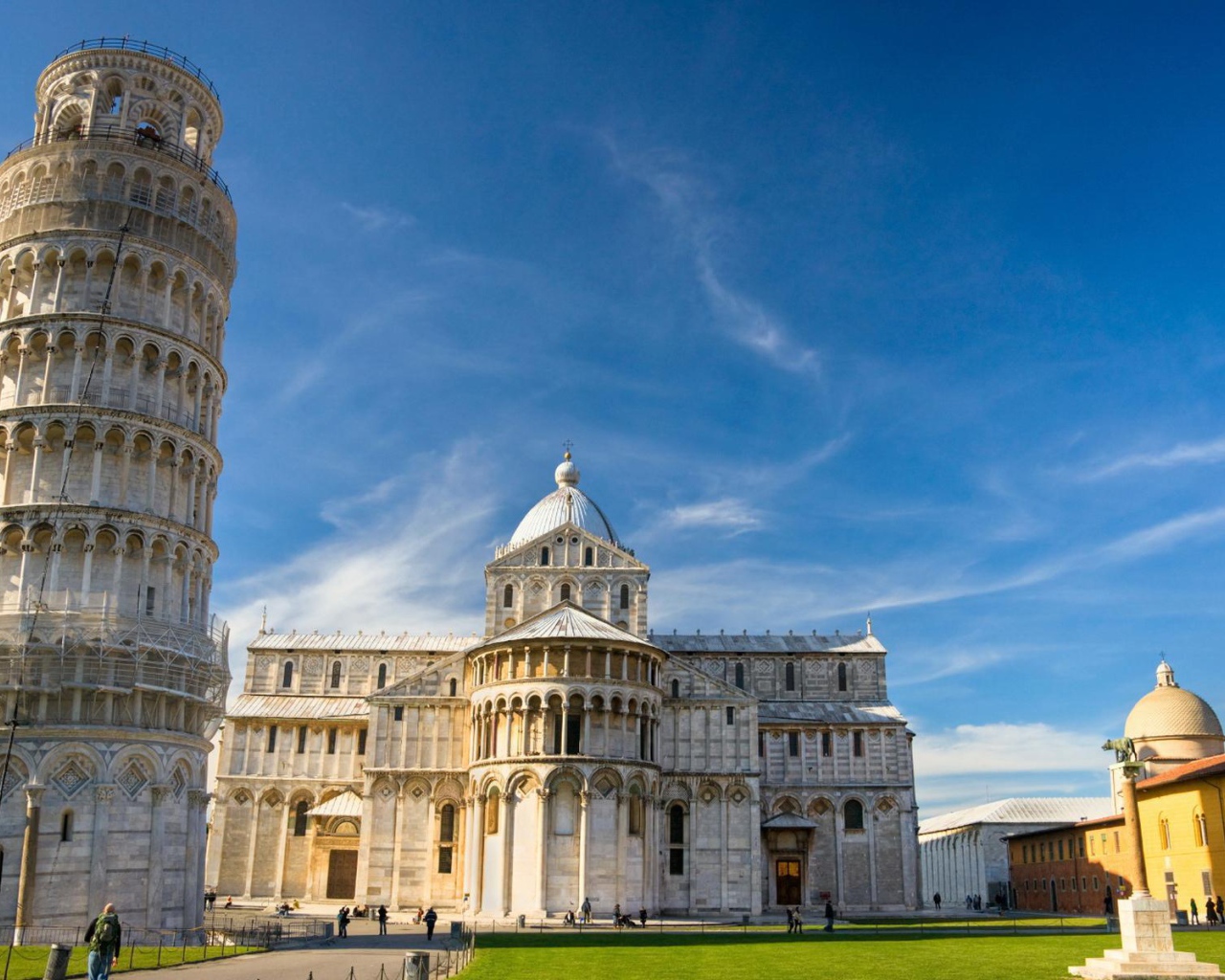 Площадь в Пизе, Италия