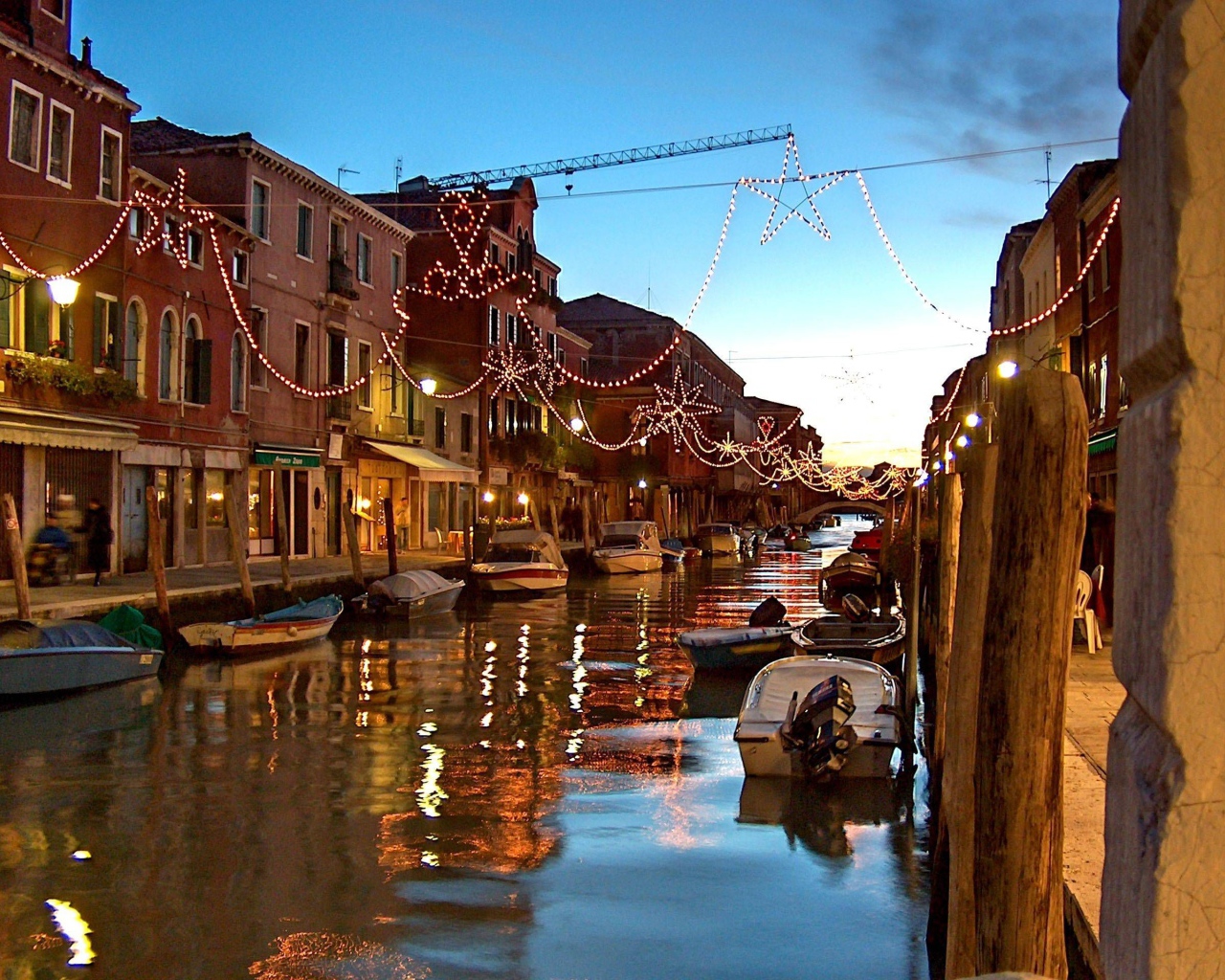 Рождественские каникулы на острове Мурано, Италия