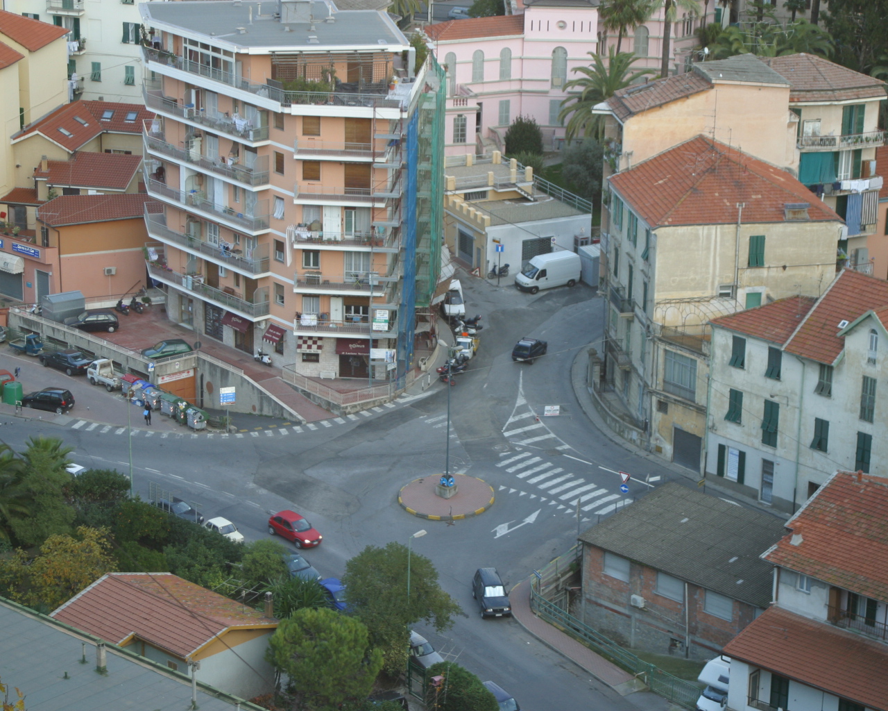 Городские улицы в Сан Ремо, Италия