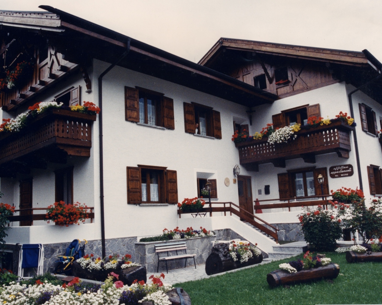 Уютная гостиница на курорте в Бормио, Италия