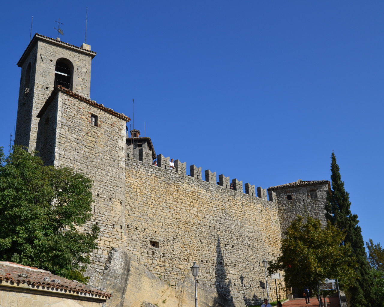 Крепость Гуата в Сан Марино, Италия