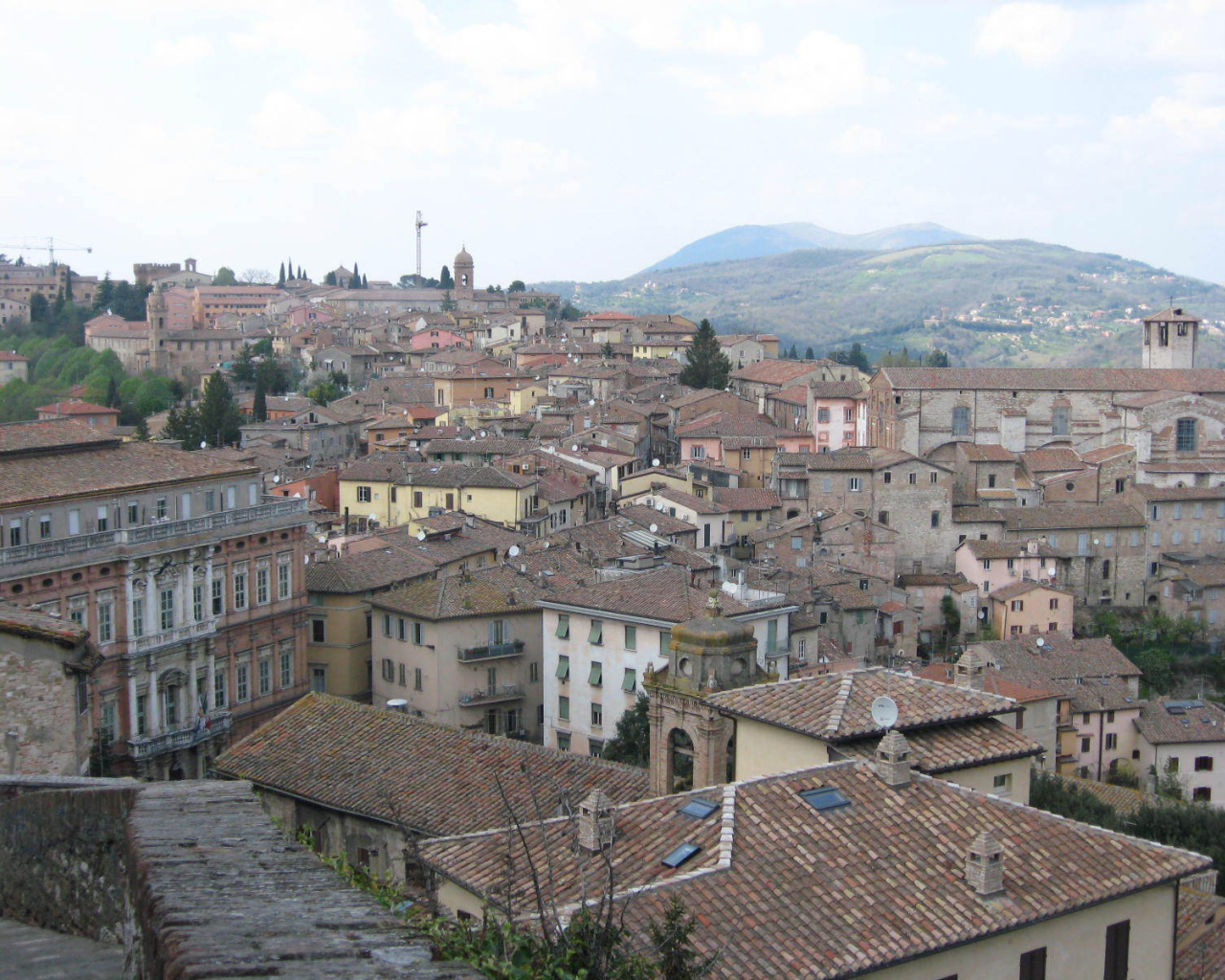 Отдых в Перудже, Италия