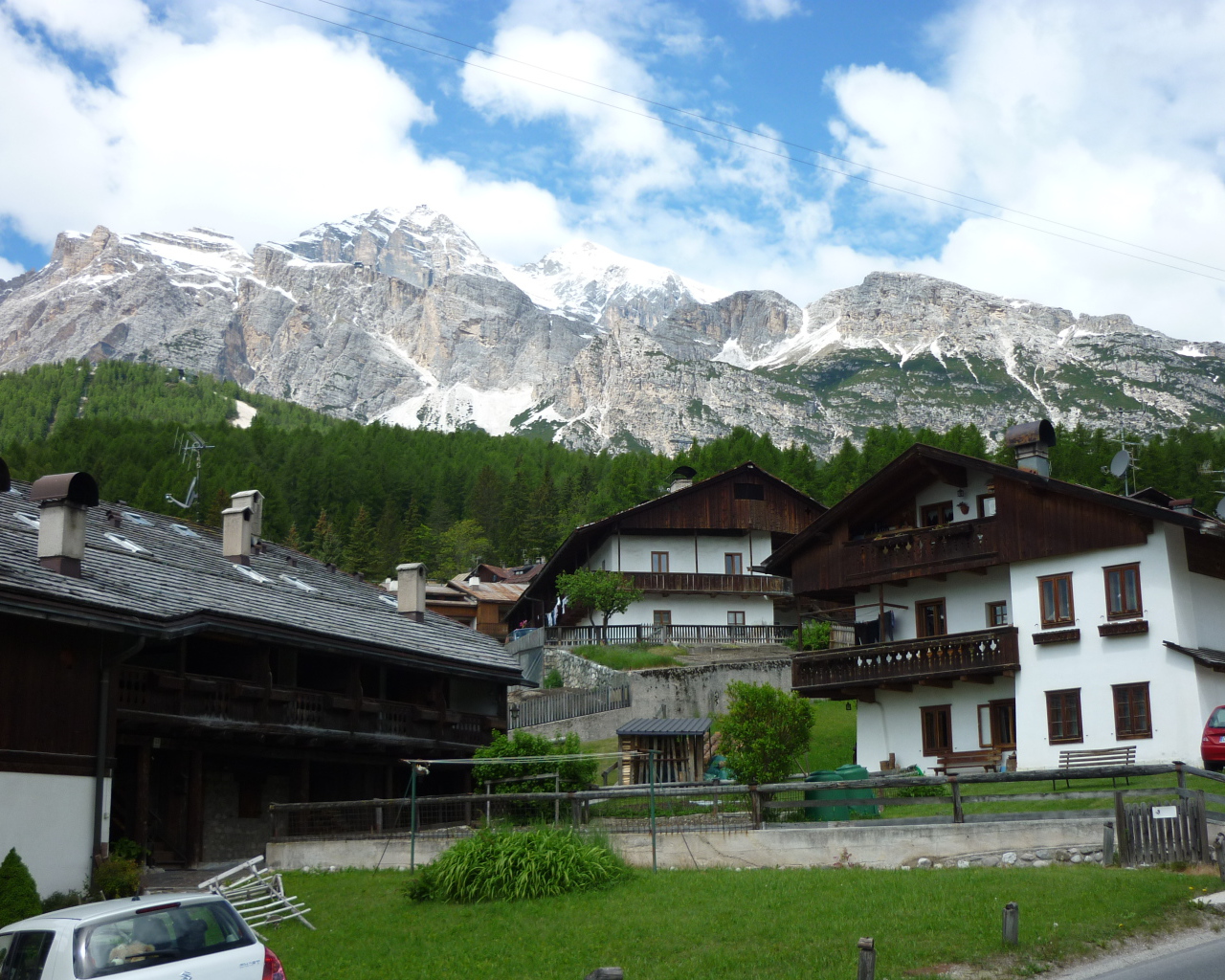 Гостиница на горнолыжном курорте Кортина д'Ампеццо, Италия