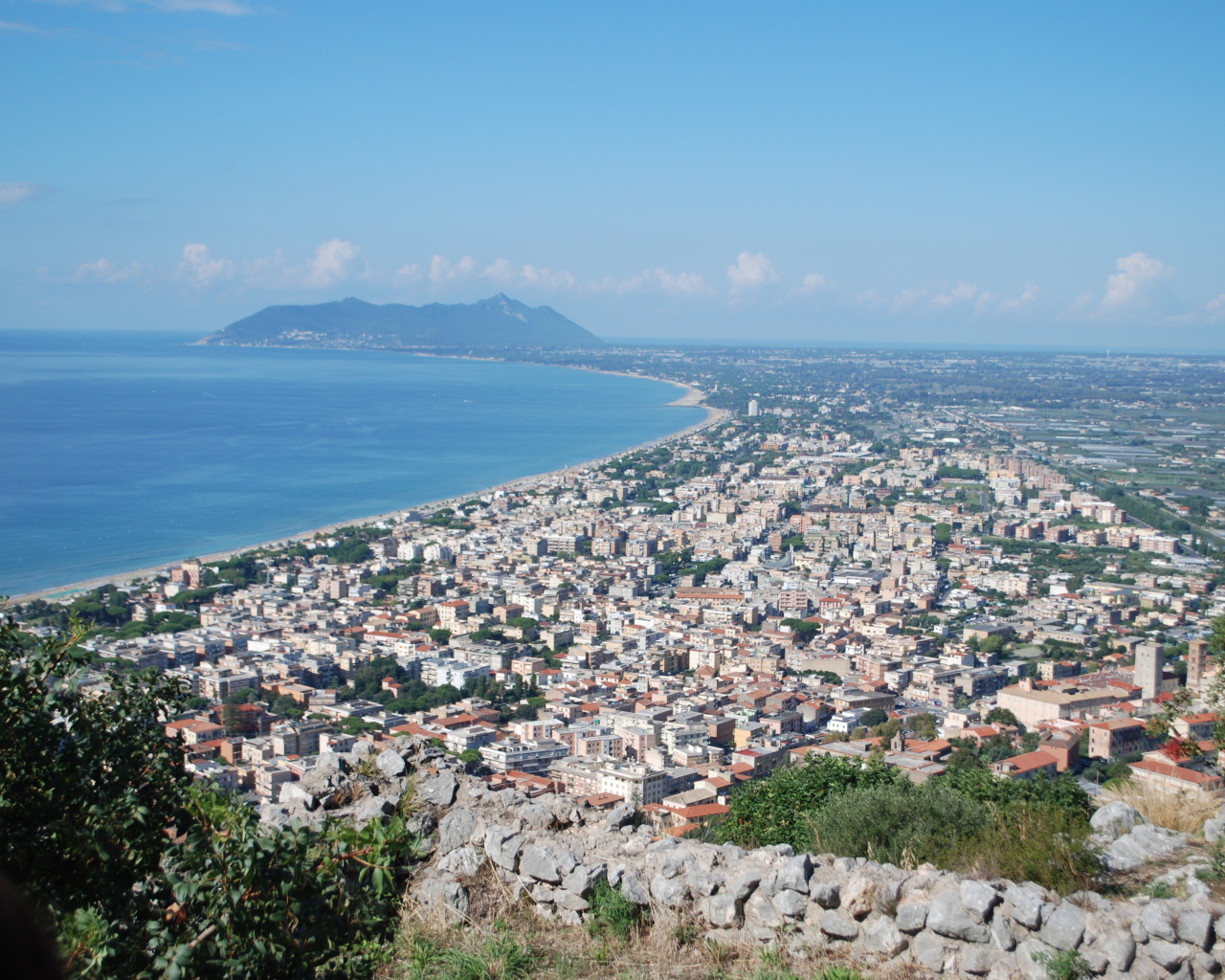 Город на курорте Сабаудия, Италия