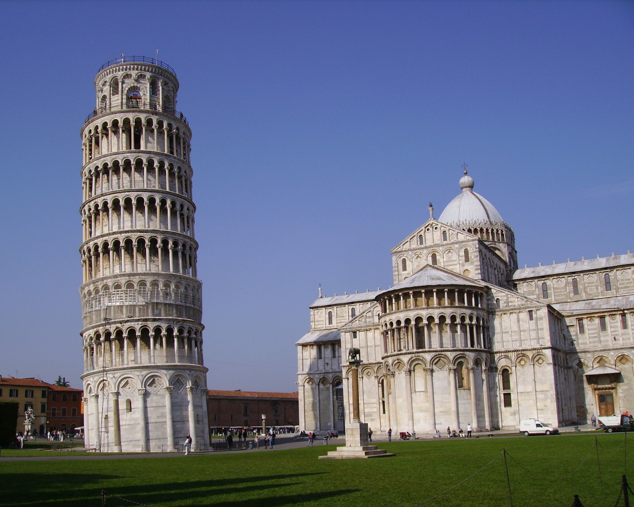 Пизанская башня в Пизе, Италия