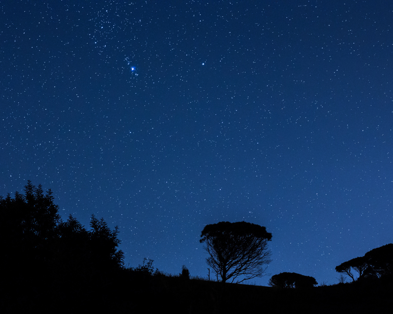 Ночное небо Сицилии, Италия