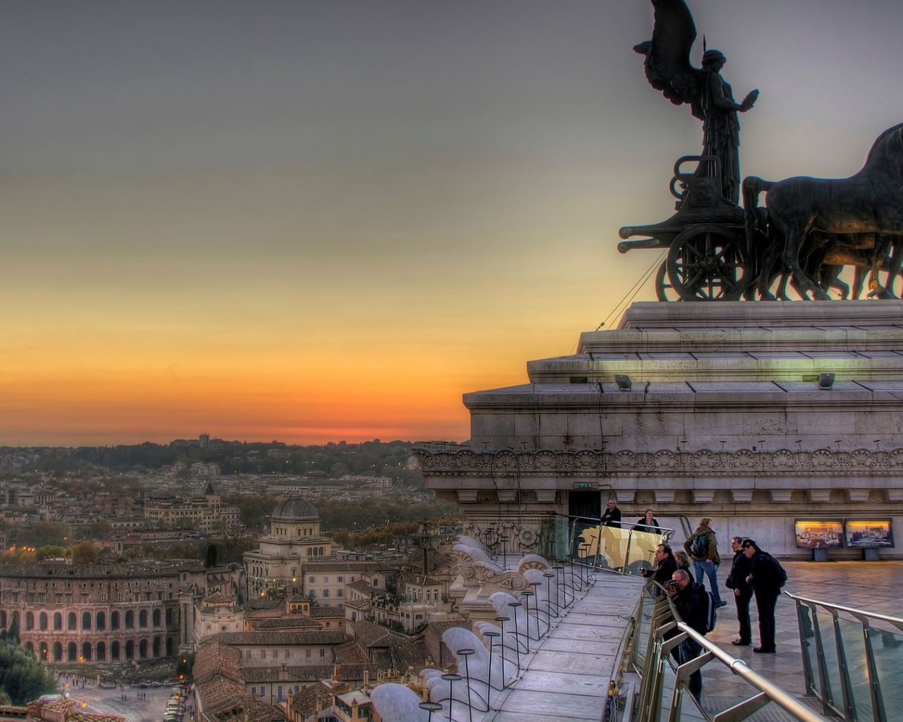 Смотровая площадка в Риме