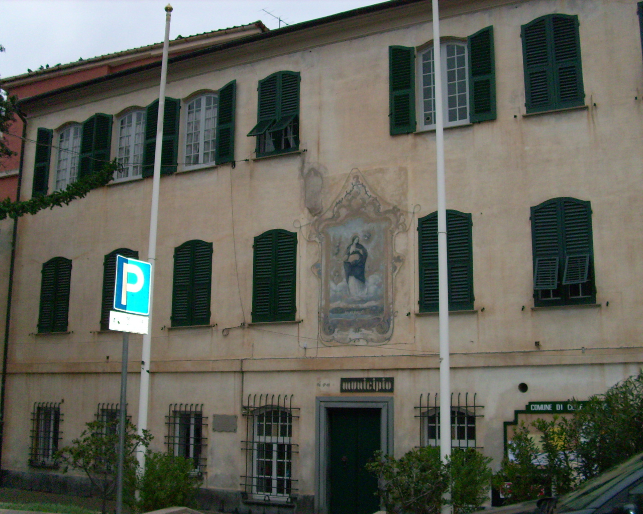 Старинный дом на курорте Челле Лигуре, Италия