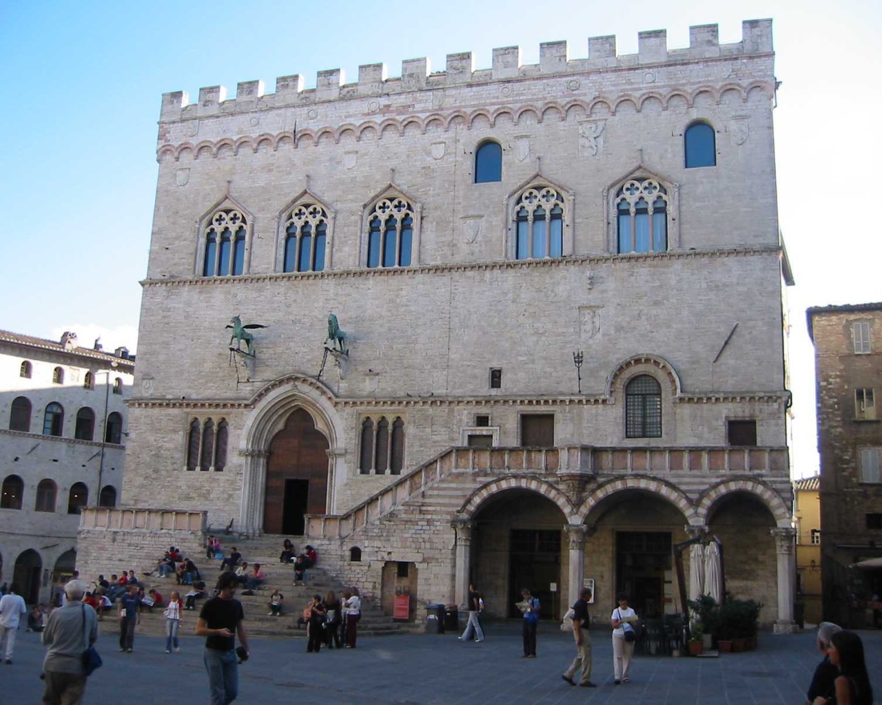 Дворец в Перудже, Италия