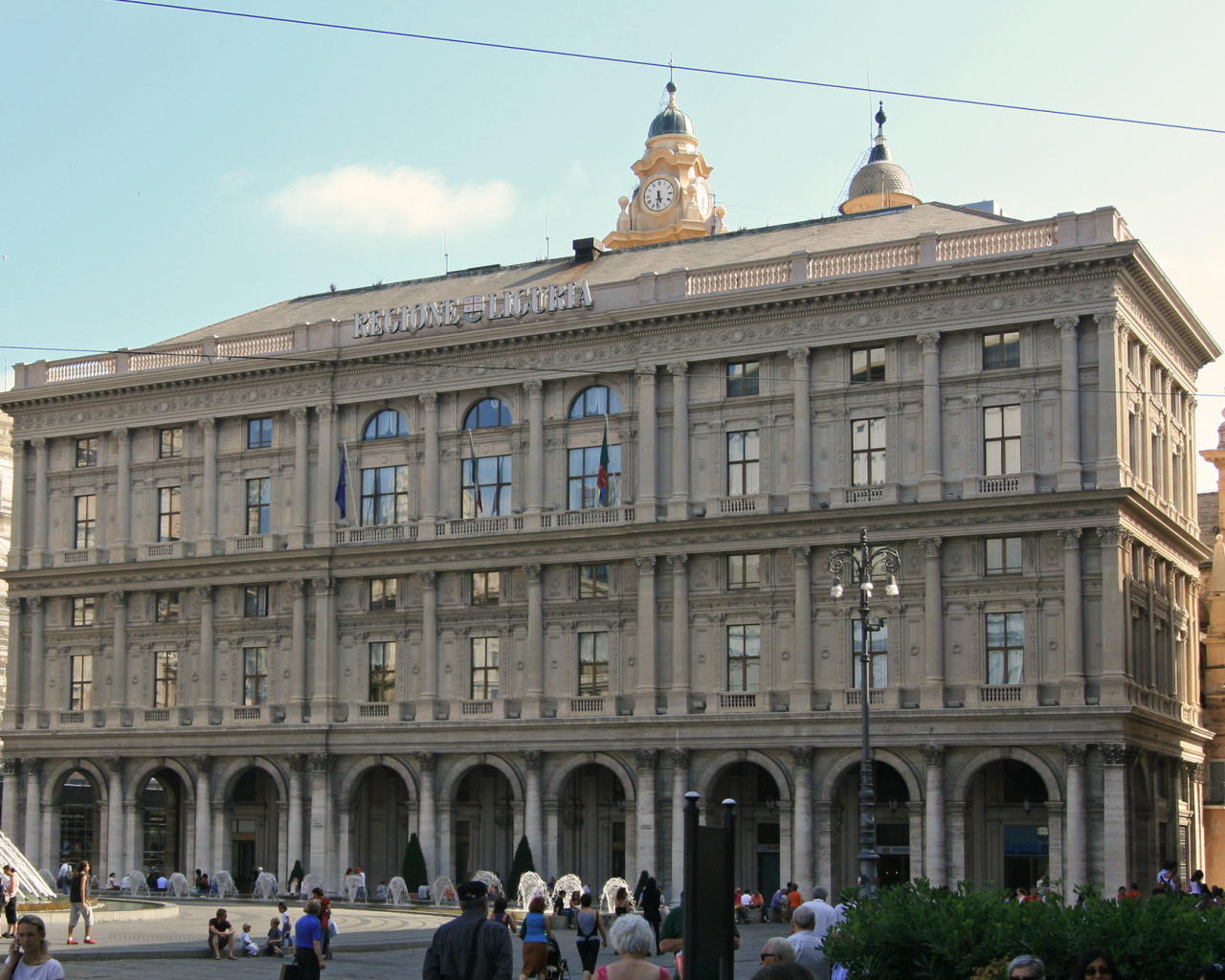 Дворец Реджионе в Лигурии, Италия