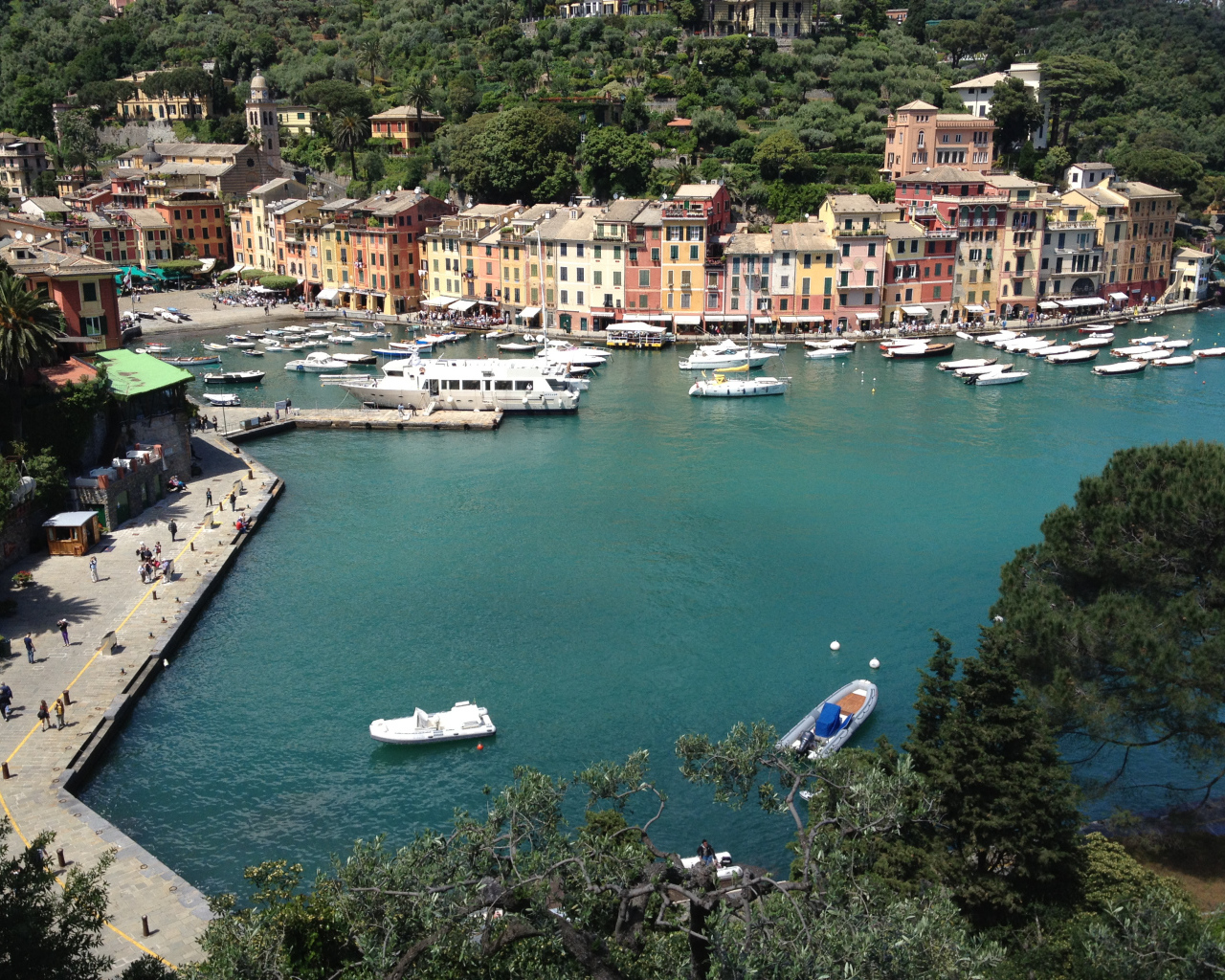 Порт в Лигурии, Италия