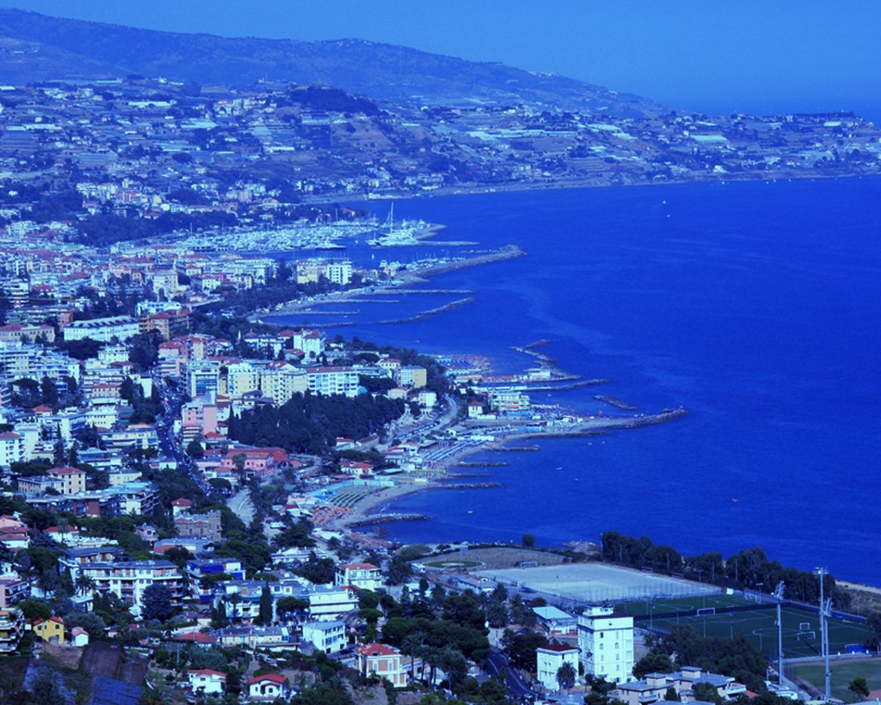 Курорт в Сан Ремо, Италия